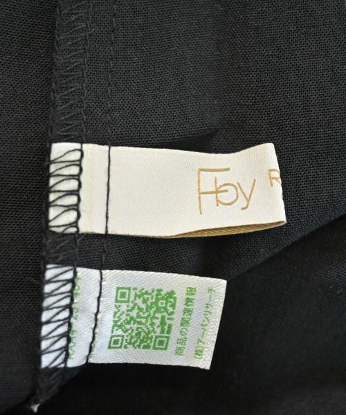 F by ROSSO（エフバイロッソ）カジュアルシャツ 黒 サイズ:F レディース/2200627100048