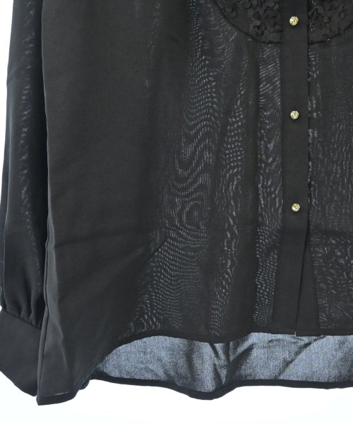 F by ROSSO（エフバイロッソ）カジュアルシャツ 黒 サイズ:F レディース/2200627100048