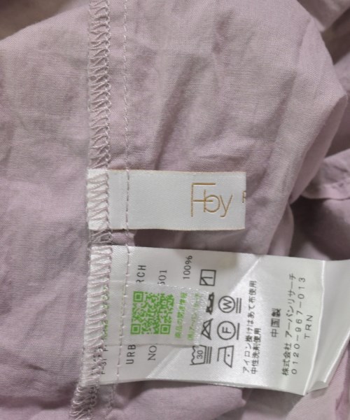 F by ROSSO（エフバイロッソ）ブラウス 紫 サイズ:F レディース/2200633693268