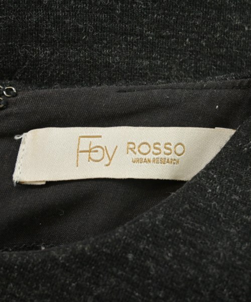 F by ROSSO（エフバイロッソ）ワンピース グレー サイズ:40(M位) レディース/2200612516090