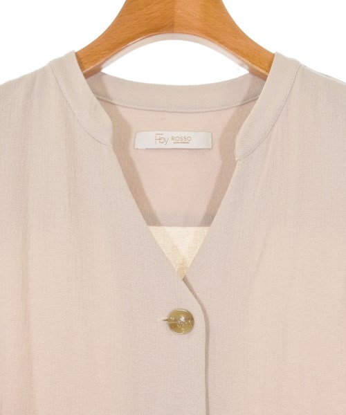 F by ROSSO（エフバイロッソ）ワンピース ベージュ サイズ:F レディース/2200624556015