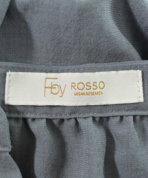 F by ROSSO（エフバイロッソ）ワンピース 青 サイズ:36(S位) レディース/2200613350013