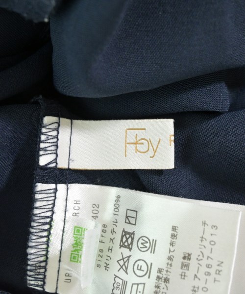 F by ROSSO（エフバイロッソ）ブラウス 紺 サイズ:F レディース/2200668824057