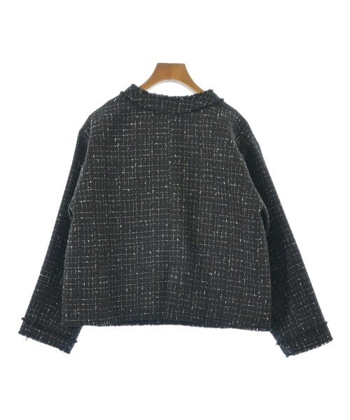 F by ROSSO（エフバイロッソ）ノーカラージャケット 黒 サイズ:36(S位) レディース/2200669011012