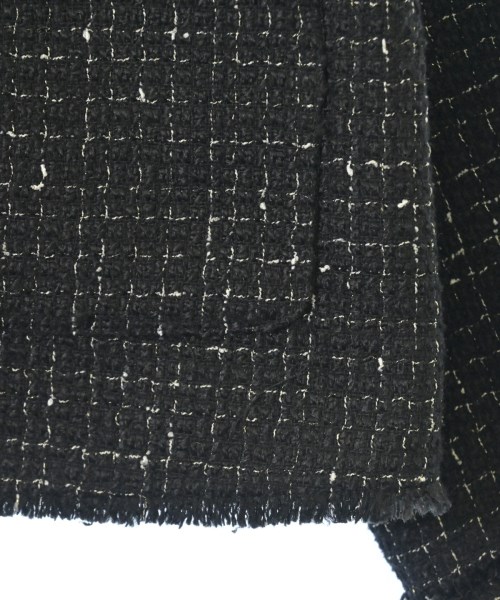 F by ROSSO（エフバイロッソ）ノーカラージャケット 黒 サイズ:36(S位) レディース/2200669011012