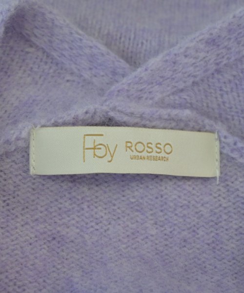 F by ROSSO（エフバイロッソ）ニット・セーター 紫 サイズ:F レディース/2200671292010