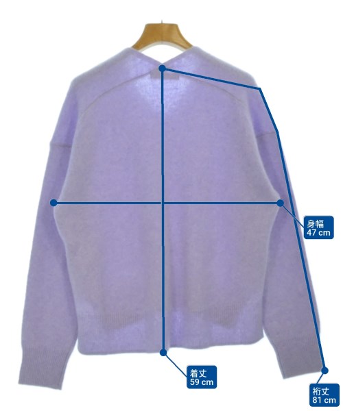 F by ROSSO（エフバイロッソ）ニット・セーター 紫 サイズ:F レディース/2200671292010