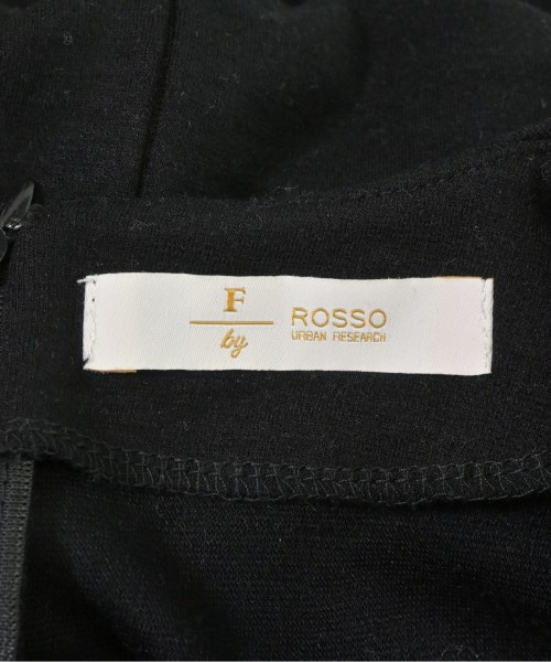 F by ROSSO（エフバイロッソ）ワンピース 黒 サイズ:40(M位) レディース/2200672246180