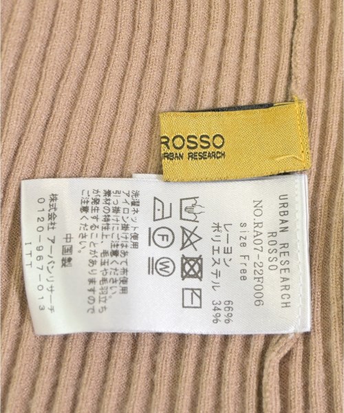 F by ROSSO（エフバイロッソ）ニット・セーター ベージュ サイズ:F レディース/2200676717051