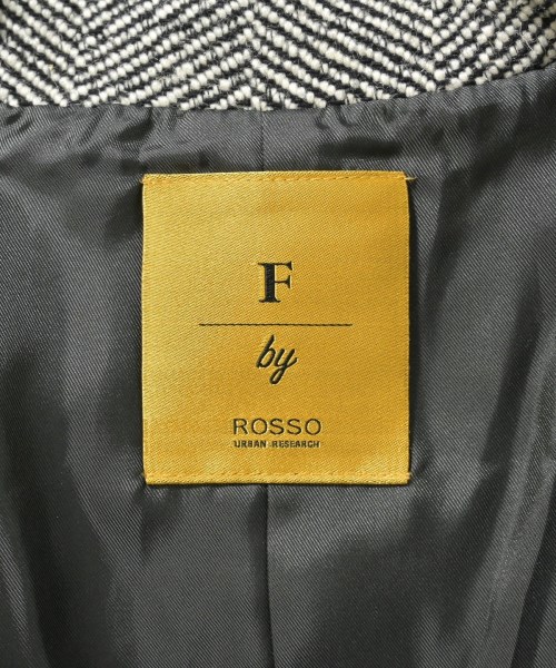 F by ROSSO（エフバイロッソ）テーラードジャケット 黒 サイズ:36(S位) レディース/2200692662069