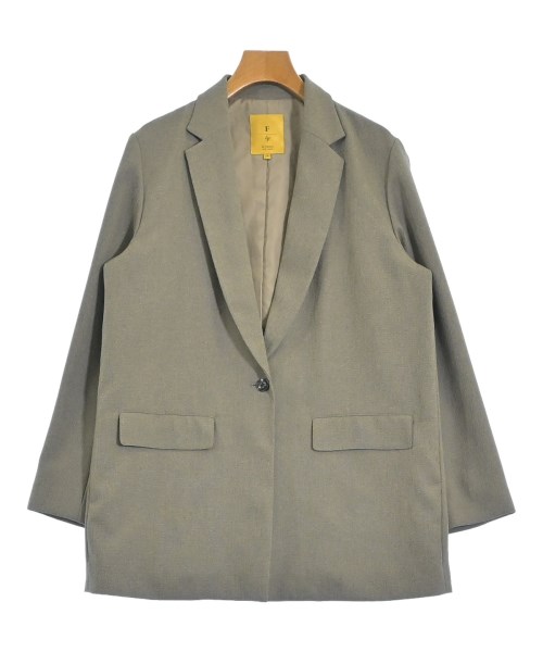 F by ROSSO(エフバイロッソ)カジュアルジャケット 茶 サイズ:38(M位)/2200649180011