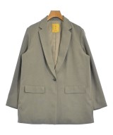 F by ROSSO（エフバイロッソ）カジュアルジャケット 茶 サイズ:38(M位) レディース/2200649180011