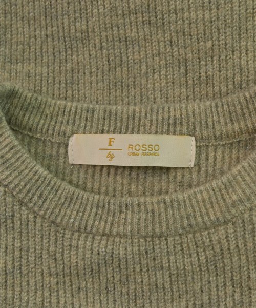 F by ROSSO（エフバイロッソ）ワンピース ベージュ サイズ:F レディース/2200650051065