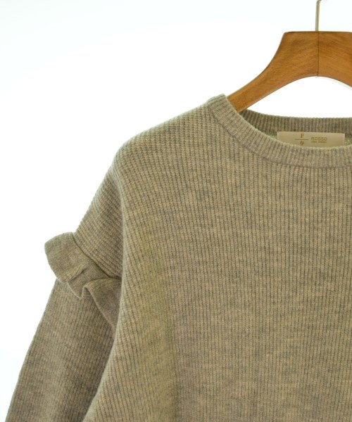 F by ROSSO（エフバイロッソ）ワンピース ベージュ サイズ:F レディース/2200650051065