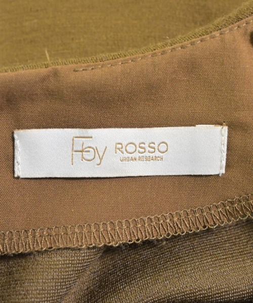F by ROSSO（エフバイロッソ）ワンピース 茶 サイズ:40(M位) レディース/2200656644018