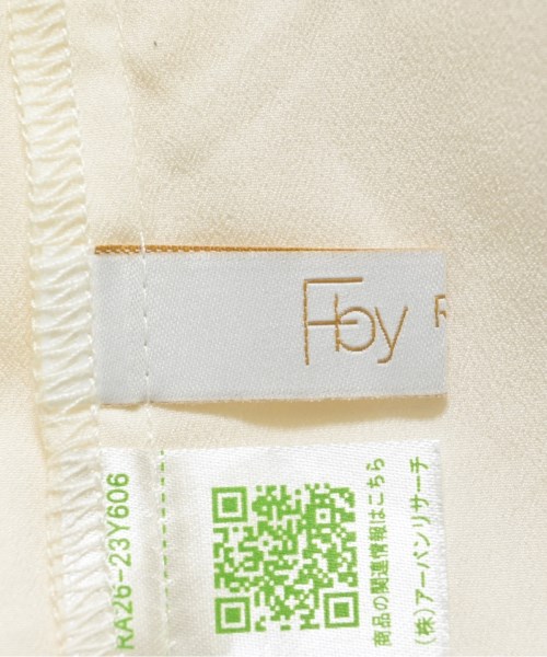 F by ROSSO（エフバイロッソ）ブラウス 白 サイズ:F レディース/2200710119049