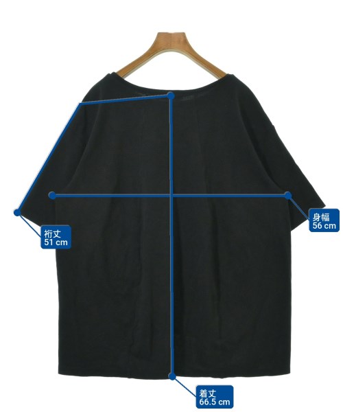 F by ROSSO（エフバイロッソ）Tシャツ・カットソー 黒 サイズ:F レディース/2200711520097