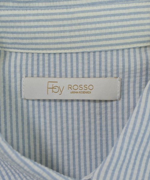F by ROSSO（エフバイロッソ）ワンピース 青 サイズ:36(S位) レディース/2200705712064