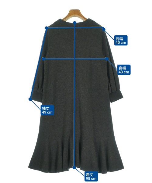 F by ROSSO（エフバイロッソ）ワンピース グレー サイズ:F レディース/2200661035054