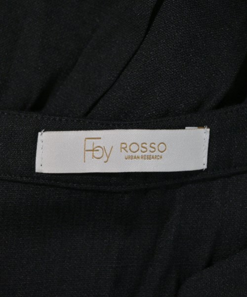F by ROSSO（エフバイロッソ）ブラウス 黒 サイズ:F レディース/2200666957030