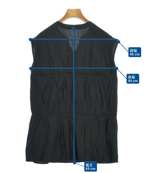 F by ROSSO（エフバイロッソ）ブラウス 黒 サイズ:F レディース/2200666957030