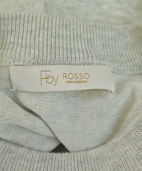 F by ROSSO（エフバイロッソ）スウェット グレー サイズ:F レディース/2200721958026