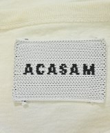 ACASAM（アカサム）Tシャツ・カットソー 白 サイズ:ONE レディース/2200705597135