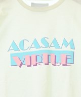 ACASAM（アカサム）Tシャツ・カットソー 白 サイズ:ONE レディース/2200705597135