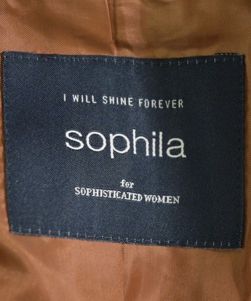 sophila（ソフィラ）チェスターコート 茶 サイズ:F レディース/2200622234014
