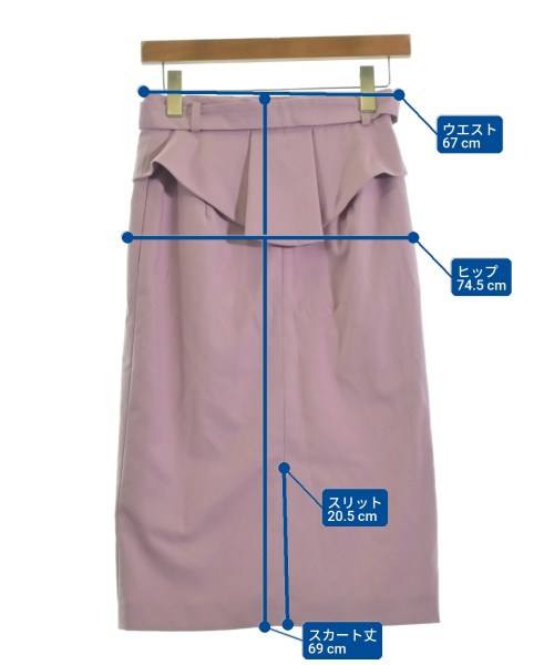 sophila（ソフィラ）ひざ丈スカート ピンク サイズ:M レディース/2200629008014