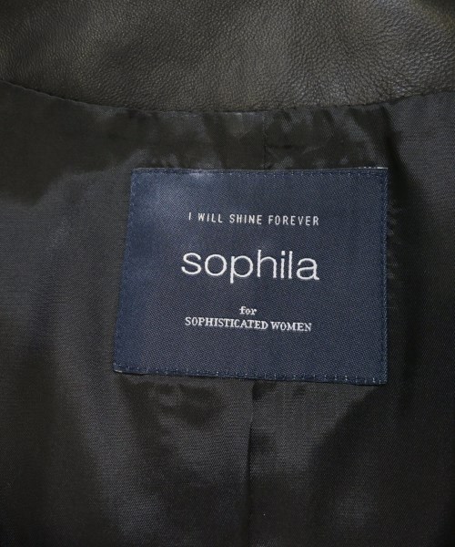 sophila（ソフィラ）ライダース 黒 サイズ:F レディース/2200707678016