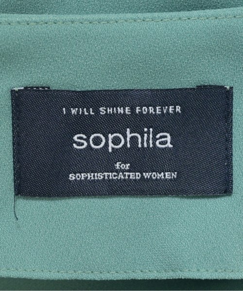 sophila（ソフィラ）ブラウス 緑 サイズ:F レディース/2200702933042