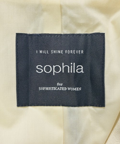 sophila（ソフィラ）チェスターコート 白 サイズ:F レディース/2200721289038