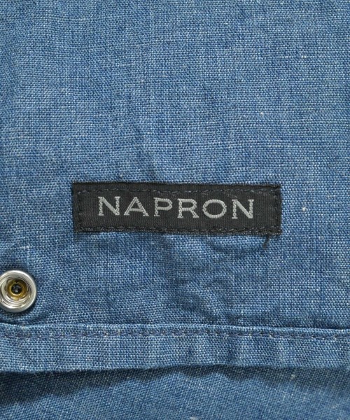 NAPRON（ナプロン）カジュアルシャツ 青 サイズ:F レディース/2200694702077