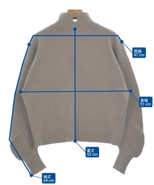vingtrois（ヴァントロワ）ニット・セーター グレー サイズ:M レディース/2200620429047