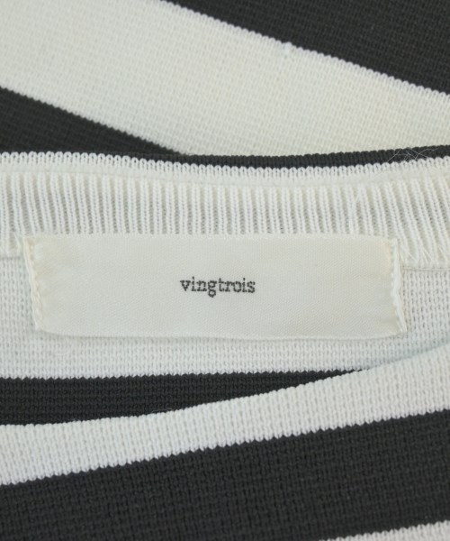 vingtrois（ヴァントロワ）ニット・セーター 白 サイズ:F レディース/2200700513062