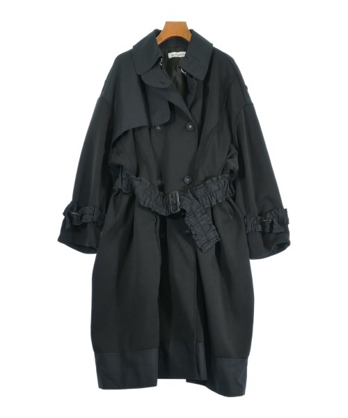 malamute(マラミュート)トレンチコート 黒 サイズ:S/2200644763233