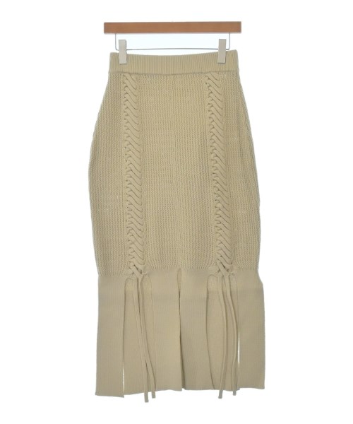 malamute(マラミュート)ロング・マキシ丈スカート ベージュ サイズ:M/2200644763301