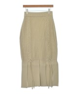 malamute（マラミュート）ロング・マキシ丈スカート ベージュ サイズ:M レディース/2200644763301