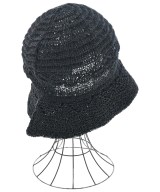 malamute（マラミュート）ストローハット 黒 サイズ:F レディース/2200612083134