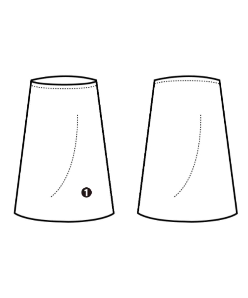 malamute（マラミュート）ロング・マキシ丈スカート グレー サイズ:S レディース/2200626552091