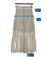 malamute（マラミュート）ロング・マキシ丈スカート グレー サイズ:S レディース/2200626552091