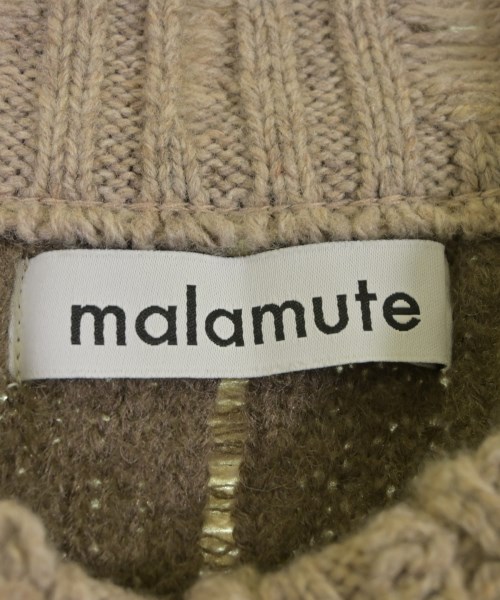 malamute（マラミュート）ニット・セーター ベージュ サイズ:F レディース/2200614500028