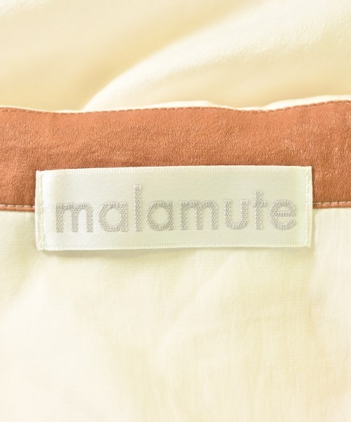 malamute（マラミュート）シャツワンピース 白 サイズ:F レディース/2200706136036
