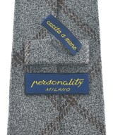 personality（ペルソナリティ）ネクタイ グレー サイズ:- メンズ/2200627768538