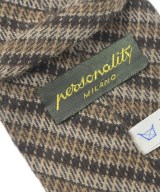 personality（ペルソナリティ）ネクタイ 茶 サイズ:- メンズ/2200660857183