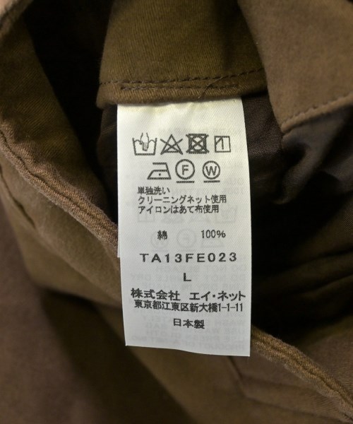 TAC:TAC（タクタク）その他 茶 サイズ:L メンズ/2200694174157