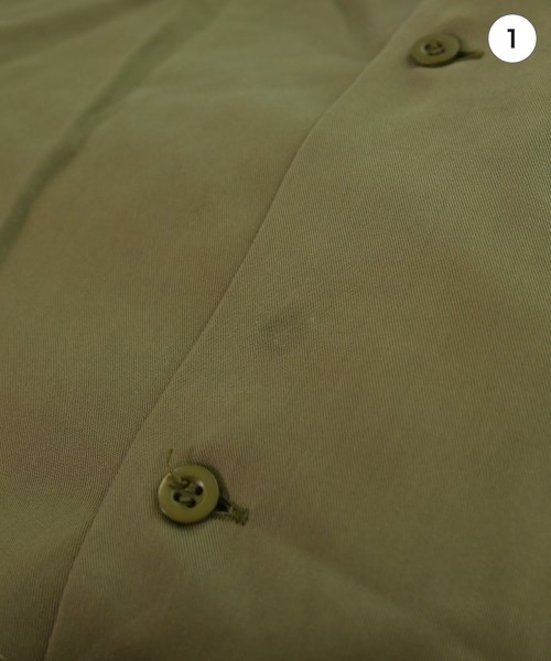 TAC:TAC（タクタク）カジュアルシャツ カーキ サイズ:M メンズ/2200659981127