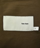 TAC:TAC（タクタク）カジュアルシャツ 茶 サイズ:M メンズ/2200730970040