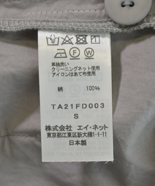 TAC:TAC（タクタク）その他 グレー サイズ:S メンズ/2200722414064